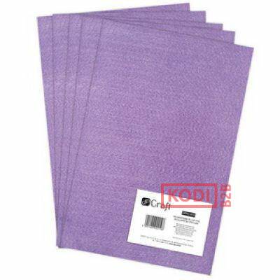 FILC POLIESTROWY A4 , 5 SZT LILAC