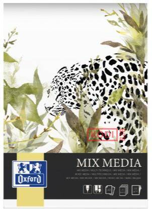 BLOK ARTYSTYCZNY OXFORD MIX MEDIA A3/25K