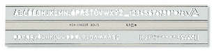 KIN SZABLON 748006 CYFROWO-LITEROWY 0.50