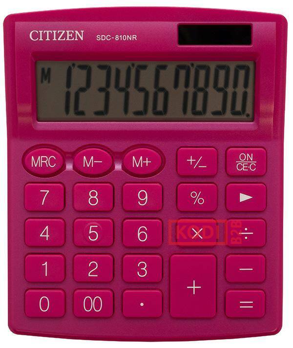 KALKULATOR CITIZEN SDC-810NR-PK