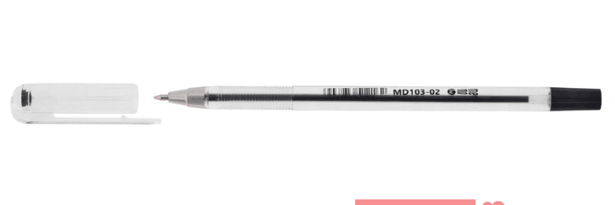 Długopis biurowy 0,7mm MemoBe czarny