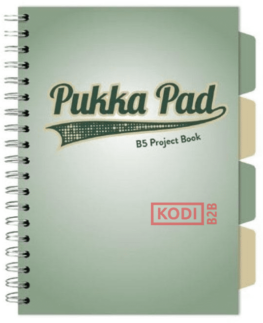 KOŁOZESZYT PUKKA PROJECT BOOK SAGE B5