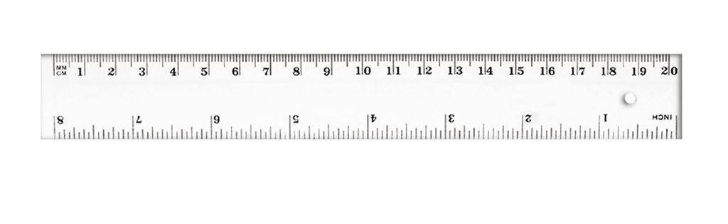 Linijka 20 cm A`50