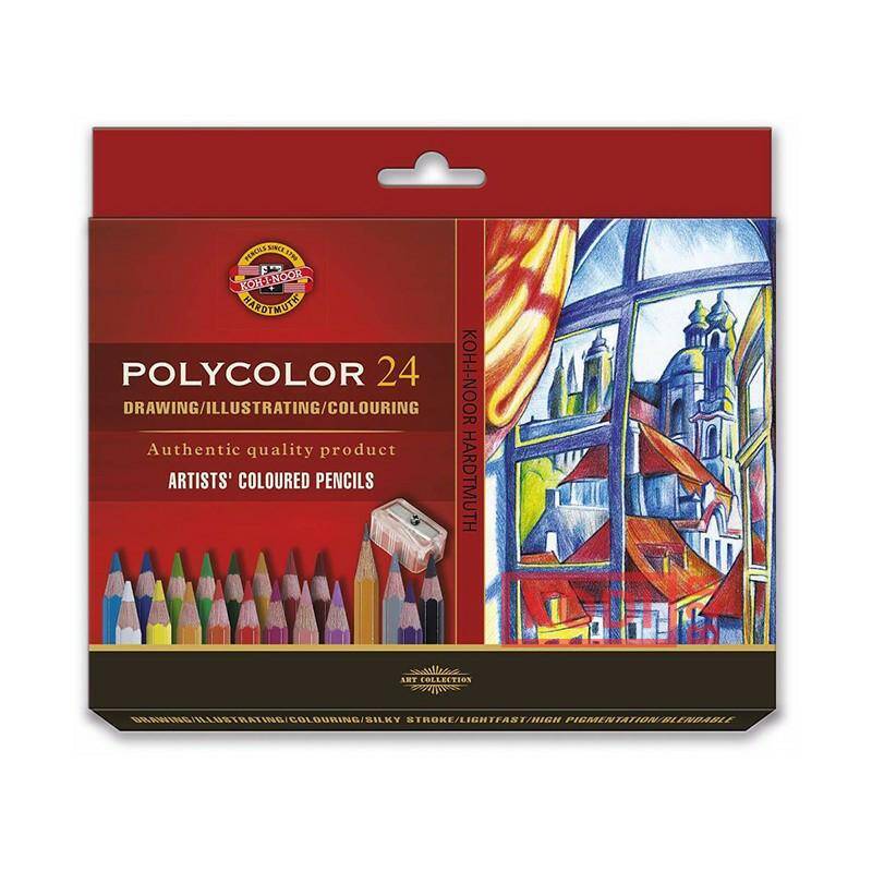 KIN KREDKI POLYCOLOR 3834 24 KOL