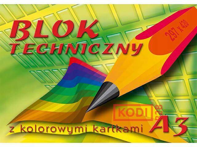 BLOK TECHNICZNY A3-12 210G VINCENT