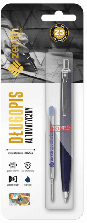 Długopis Automatyczny Zenith 60/1B+wkład