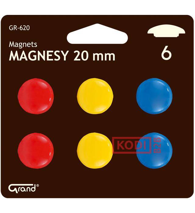 Magnesy CM-20mm / GR-620 blister