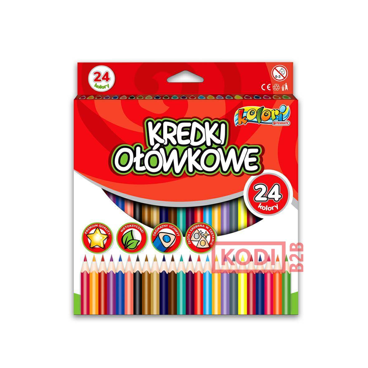 PENMATE KREDKI PREMIUM 2 KREDKI OŁÓWKOWE