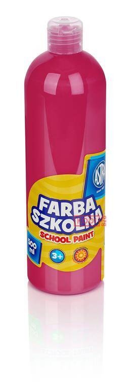 FARBY SZKOLNE-PLAKAT.0,5L RÓŻ  /AST