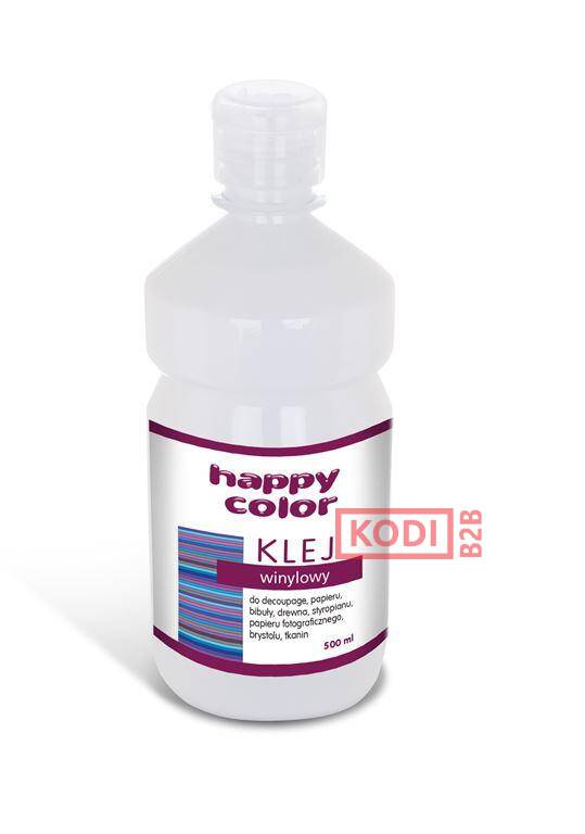 KLEJ WINYLOWY 500ML, HAPPY COLOR