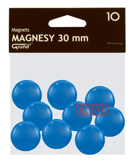 Magnes 30mm GRAND niebieski, cena za