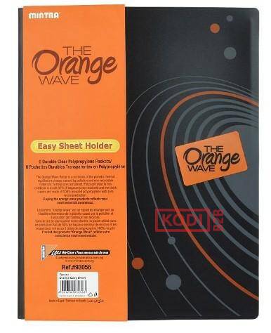 Teczka ofertowa orange easy sheet holder