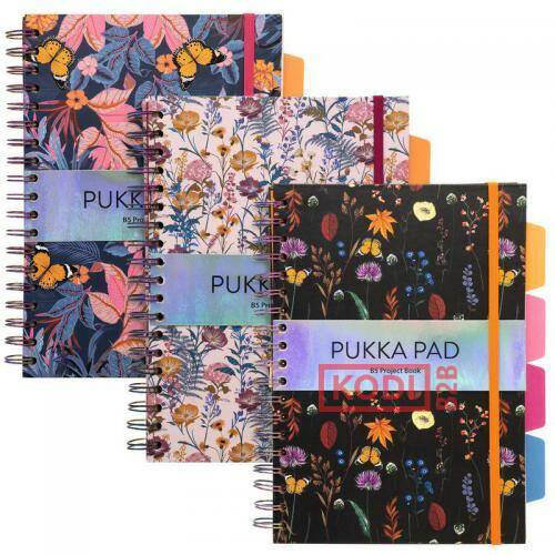 PUKKA PROJECT BOOK BLOOM B5 LINIA  3SZT