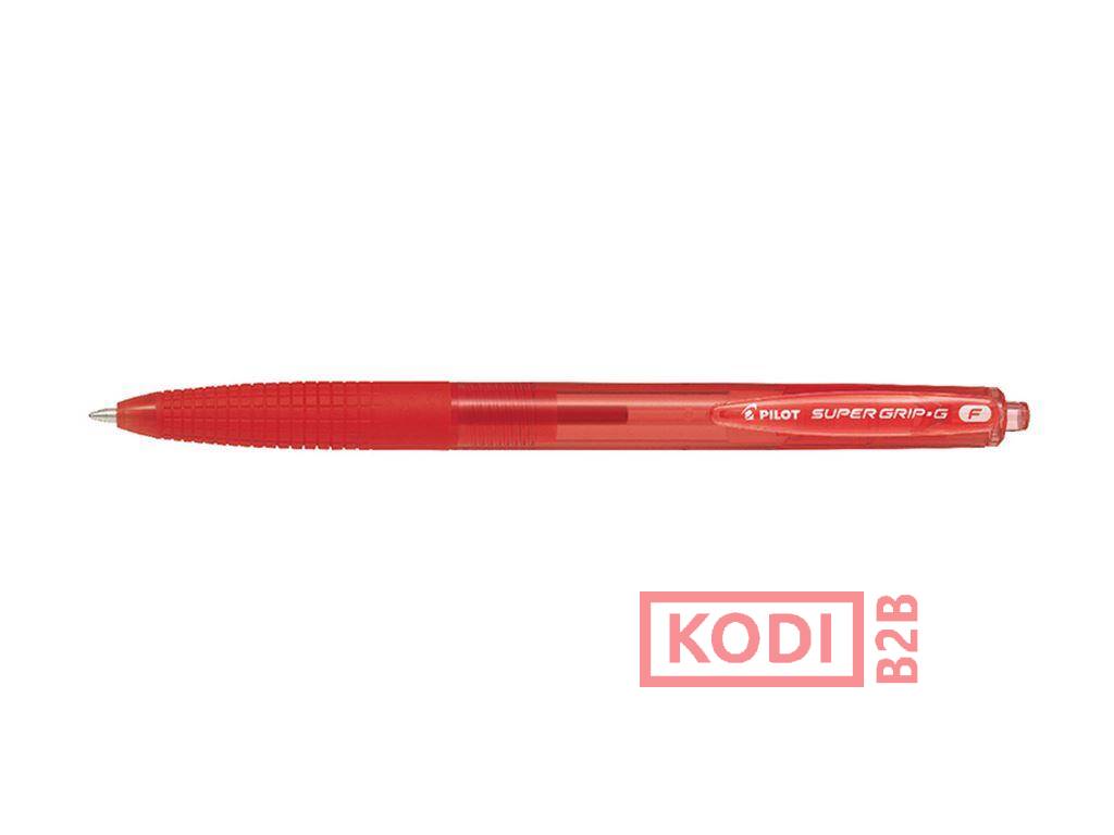 PILOT DŁUGOPIS SUPER GRIP G AUTOMAT CZER