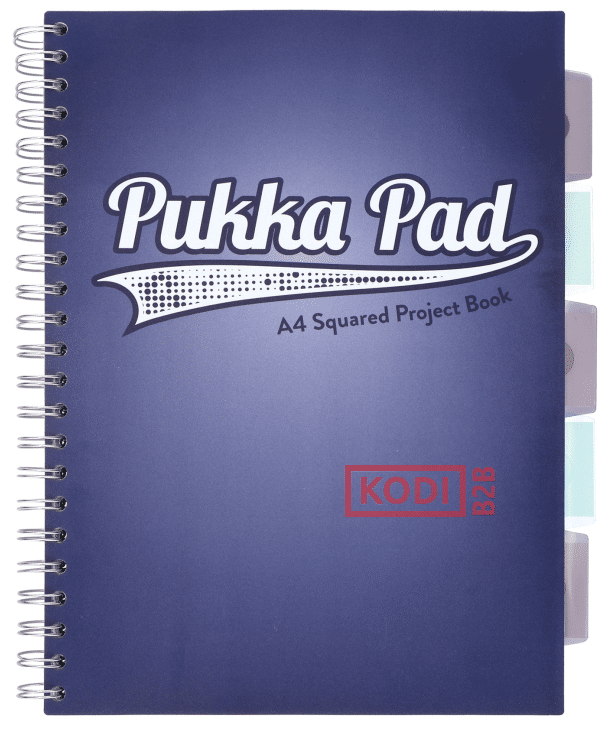 KOŁOZESZYT PUKKA PROJECT BOOK NAVY A4