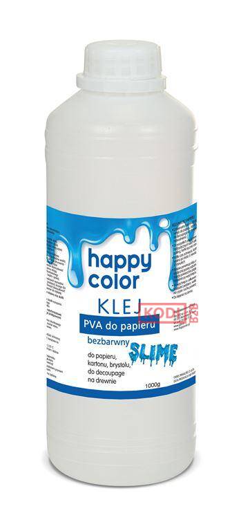 Klej do papieru PVA, butelka 1000g, Happ