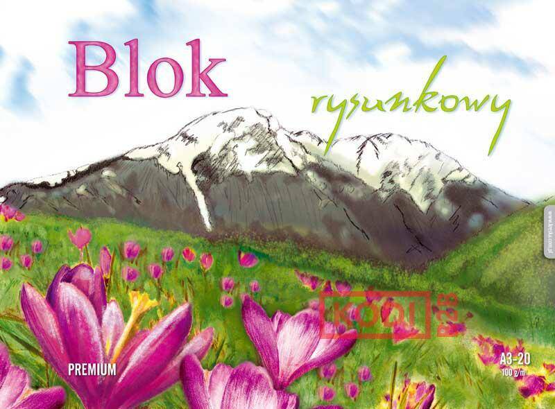 BLOK RYSUNKOWY PREMIUM A3/20 100G