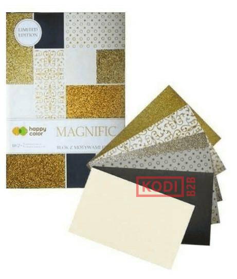 Blok effect MAGNIFIC gold, 20x29cm, 150-