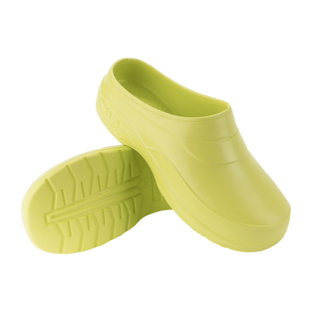 Green Clogs