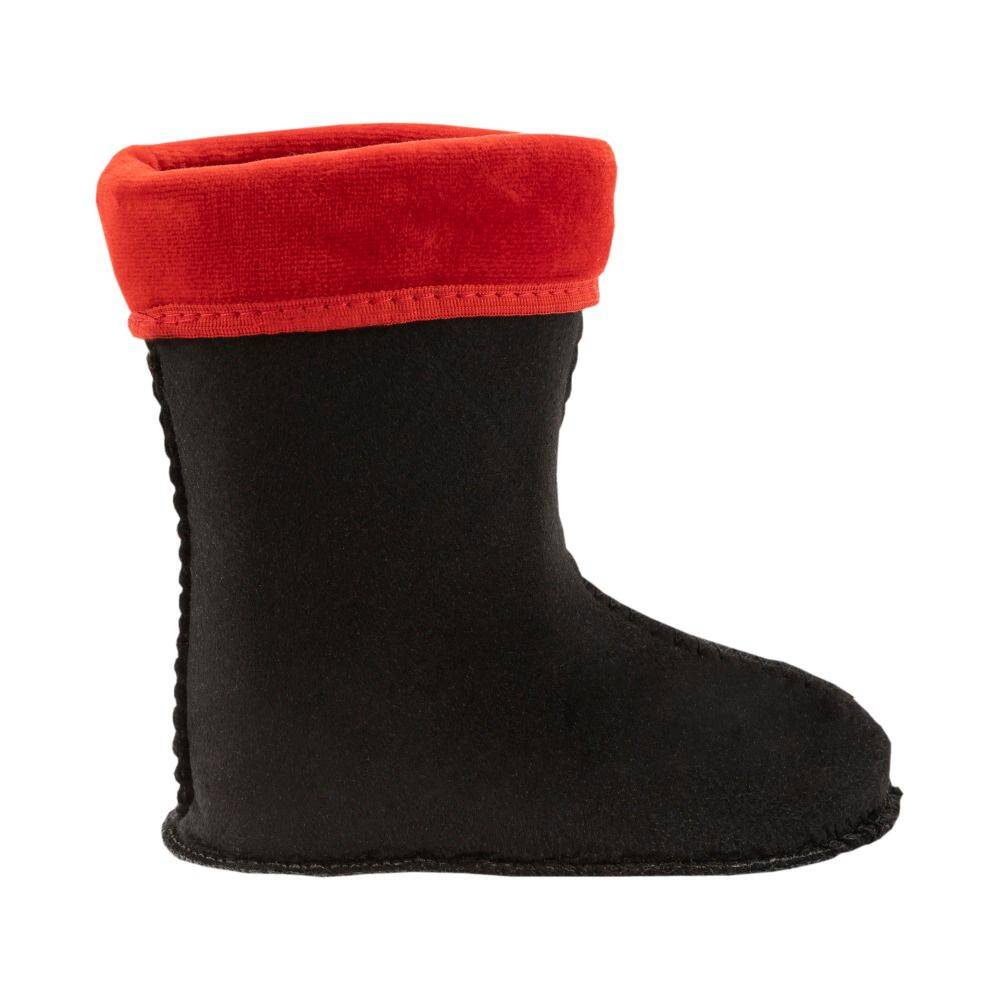 Red wellingtons