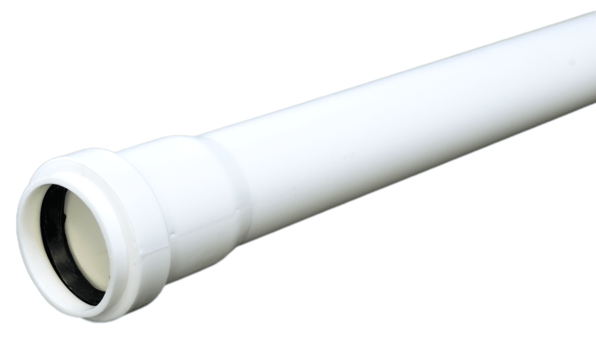 Rura kanalizacyjna PVC, PP wewnętrzna 32x1000mm (10) (Zdjęcie 1)