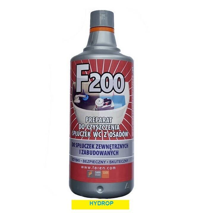 F200 preparat do czyszcz. spłucz.1000 ml
