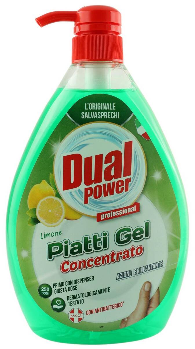 Dual Power płyn do naczyń 1L Lemone