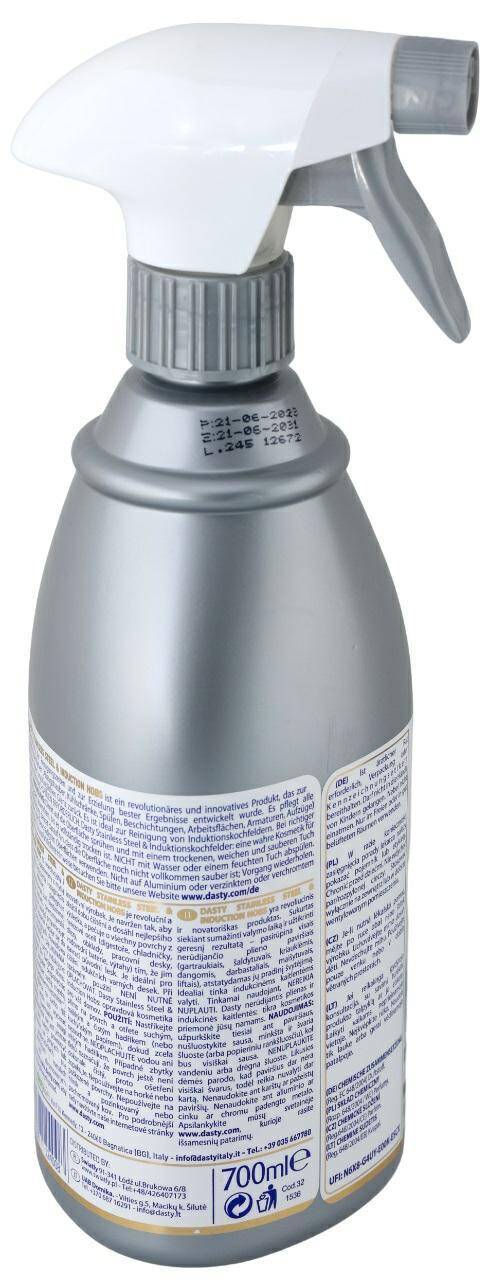 Dasty Inox professional 750 ml – Ipsum Trade BV