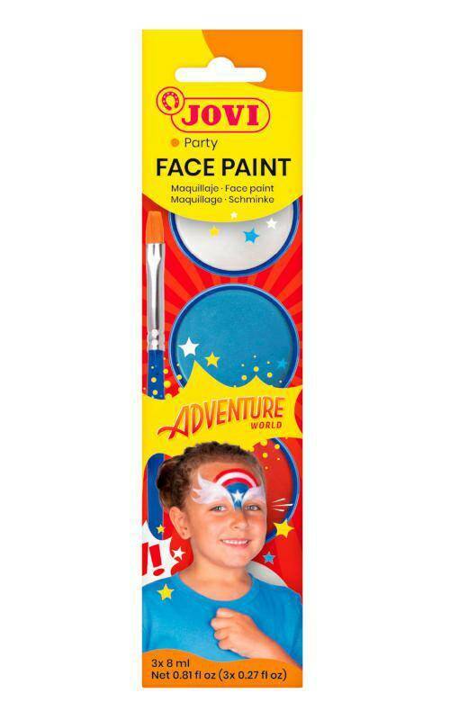 Zestaw do malowania twarzy Adventure (Zdjęcie 1)