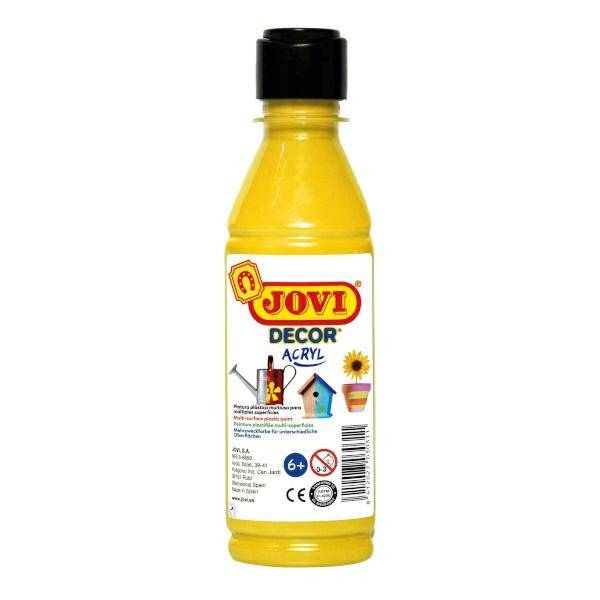 Farba akrylowa JOVI żółta 250 ml (Zdjęcie 1)
