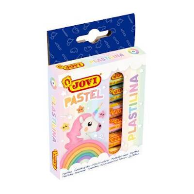 Plastelina JOVI 10szt/50g (2fluor)