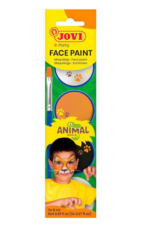 Zestaw do malowania twarzy Animals (Zdjęcie 1)