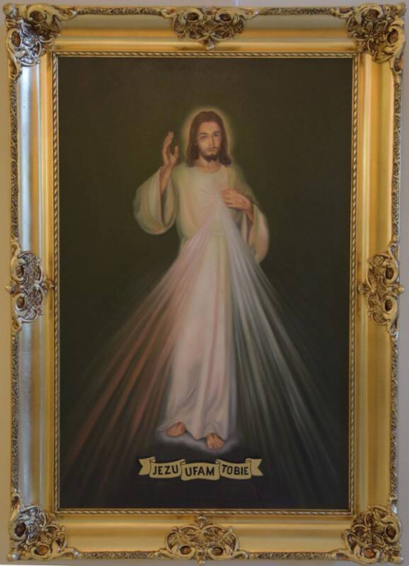 Obraz Pana Jezusa Miłosiernego  (Zdjęcie 1)