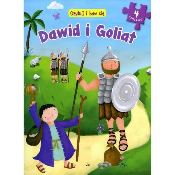 Dawid i Goliat czytaj i baw się puzzle