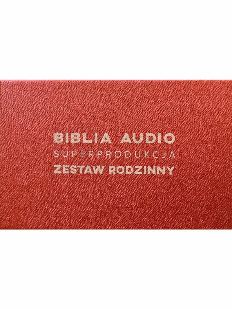 Biblia audio Zestaw Rodzinny (pendrive)