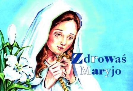 Zdrowaś Maryjo (kolorowanka)