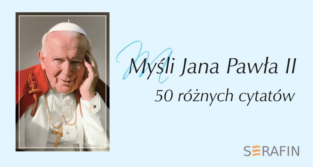 Myśli Jana Pawła II na wizytówkach