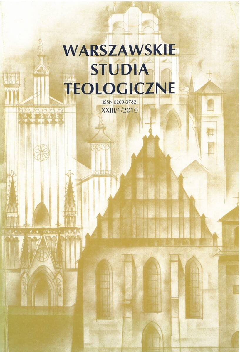 Warszawskie Studia Teol XXIII/1/2010