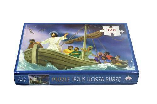 Puzzle 120 Jezus ucisza burzę