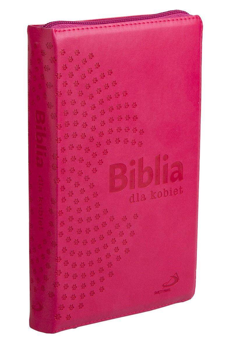Biblia dla kobiet (suwak) malinowa