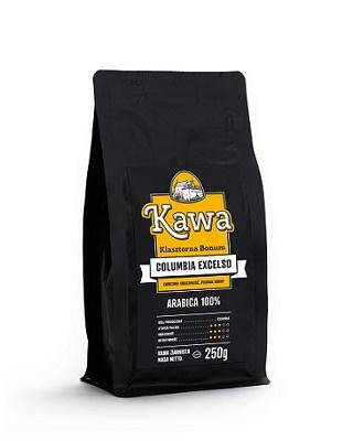 Kawa Columbia Excelso ziarnista 250 g