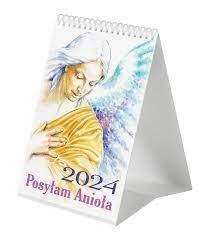 Kalendarz na biurko ,,Posyłam Anioła