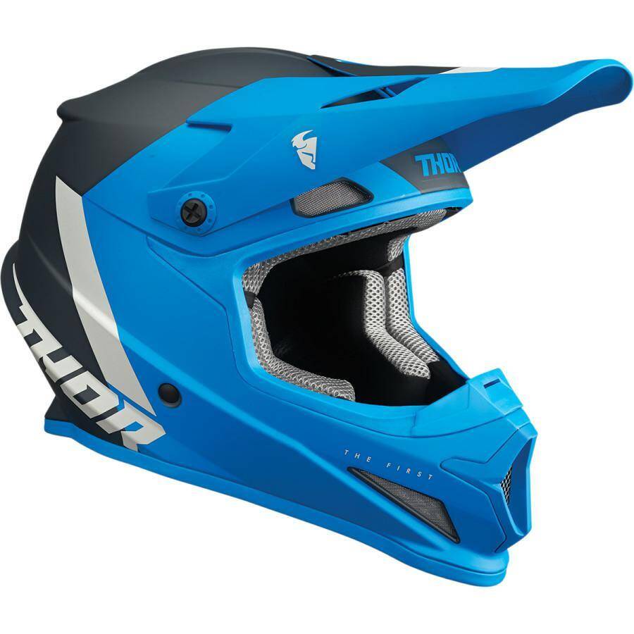 Kask THOR SECTOR CHEV BL/LTGY L