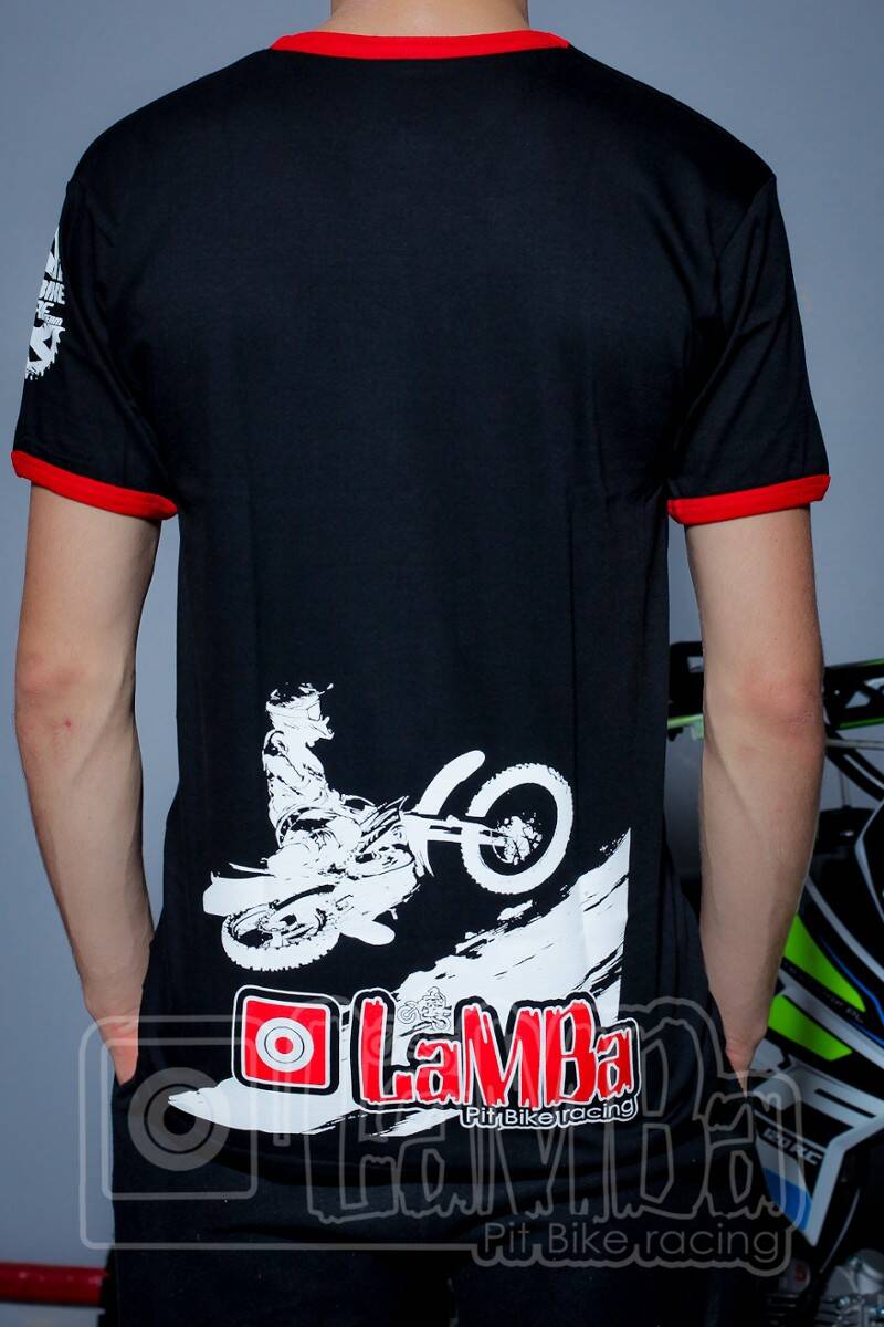 T-shirt czarny Lamba XS (Zdjęcie 3)