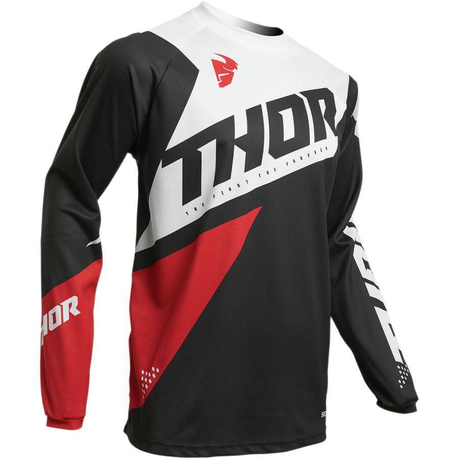Bluza THOR S20 Sector Blade ch/rd L