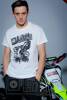 T-shirt biały Lamba  M