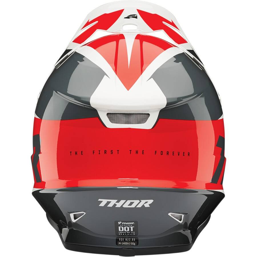 Kask THOR SECTOR FADER RD/BK XS (Zdjęcie 3)