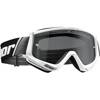 Gogle Thor COMBAT white/black