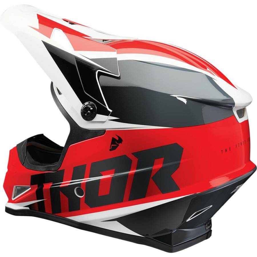 Kask THOR SECTOR FADER RD/BK XS (Zdjęcie 4)