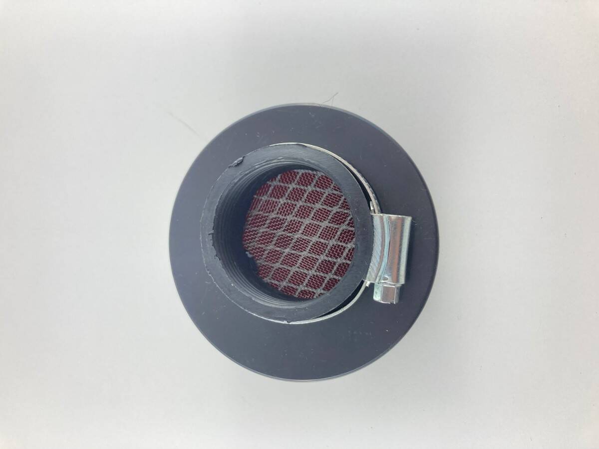 Filtr powietrza krótki owalny 45mm czar (Zdjęcie 2)